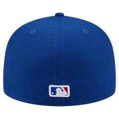 Chicago Cubs New Era Yarn Stitch 59FIFTY Fitted Hat - Royal Hats