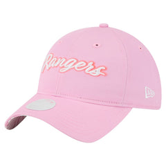 Texas Rangers New Era Women's Mother's Day 9TWENTY Adjustable Hat - Pink Hats