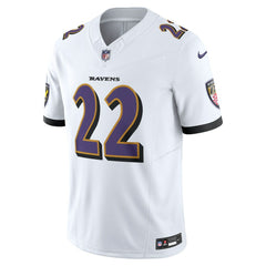 NFL Derrick Henry Baltimore Ravens Vapor F.U.S.E. Limited Jersey - White