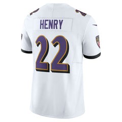 NFL Derrick Henry Baltimore Ravens Vapor F.U.S.E. Limited Jersey - White