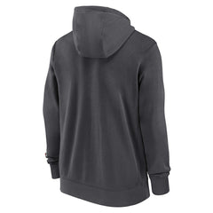 Atlanta Falcons Primetime Club Full-Zip Hoodie Anthracite