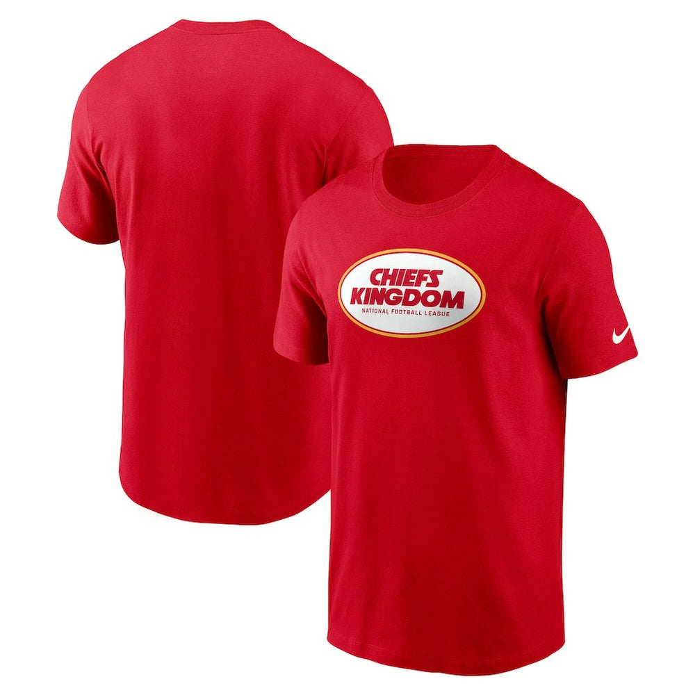 Kansas City Chiefs Primetime Local Essential T-Shirt Red