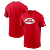 Kansas City Chiefs Primetime Local Essential T-Shirt Red