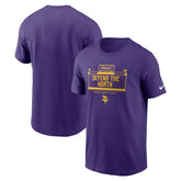 Minnesota Vikings Primetime Local Essential T-Shirt Purple