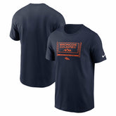 Denver Broncos Primetime Local Essential T-Shirt Navy