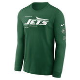 New York Jets Play to Win Essential Long Sleeve T-Shirt Green