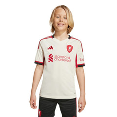 Liverpool Youth 2025/26 Away Replica Jersey White sale