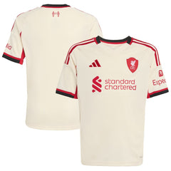 Liverpool Youth 2025/26 Away Replica Jersey White sale