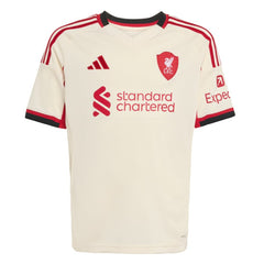 Liverpool Youth 2025/26 Away Replica Jersey White sale