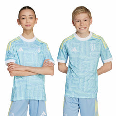 Juventus Youth 2025/26 Away Replica Jersey Blue