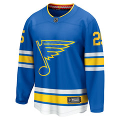 NHL Jordan Kyrou St. Louis Blues Fanatics Home Breakaway Player Jersey - Blue