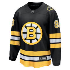 NHL David Pastrnak Boston Bruins Fanatics Home Breakaway Player Jersey - Black