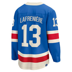 NHL Alexis Lafreniere New York Rangers Fanatics Centennial Breakaway Jersey - Blue