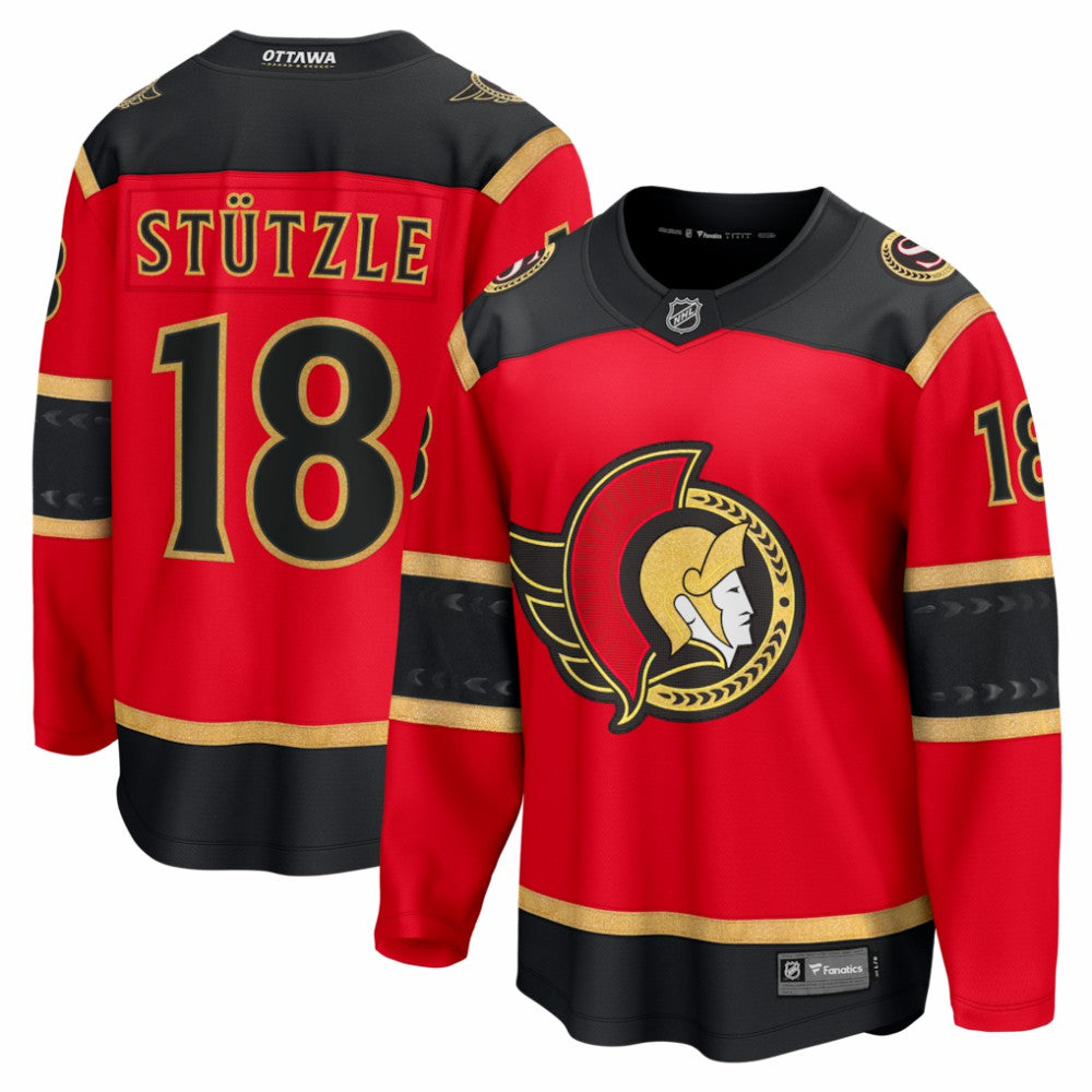 NHL Tim Stutzle Ottawa Senators Fanatics Alternate Breakaway Jersey - Red