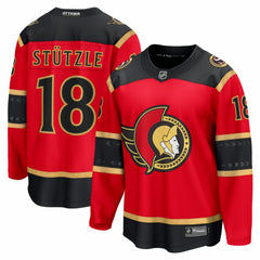 NHL Tim Stutzle Ottawa Senators Fanatics Alternate Breakaway Jersey - Red