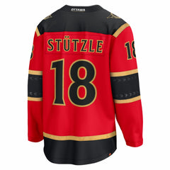 NHL Tim Stutzle Ottawa Senators Fanatics Alternate Breakaway Jersey - Red
