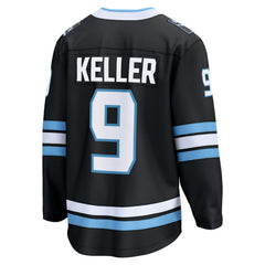 NHL Clayton Keller Utah Mammoth Fanatics Home Breakaway Player Jersey - Black