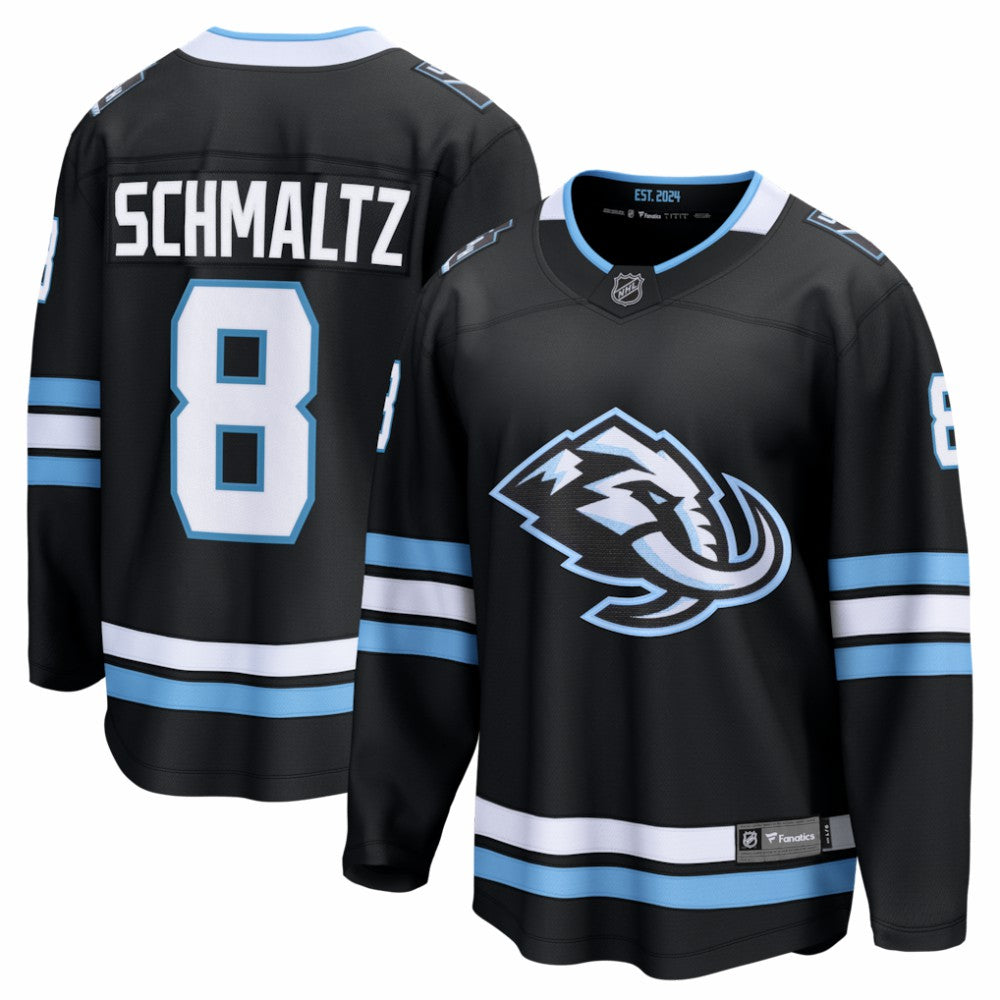 NHL Nick Schmaltz Utah Mammoth Fanatics Home Breakaway Jersey - Black