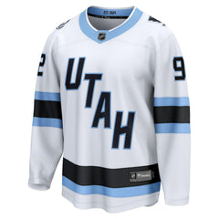 NHL Logan Cooley Utah Mammoth Fanatics Away Breakaway Player Jersey - White