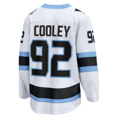 NHL Logan Cooley Utah Mammoth Fanatics Away Breakaway Player Jersey - White