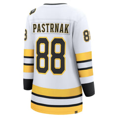 NHL David Pastrnak Boston Bruins Fanatics Women's Away Breakaway Player Jersey - White