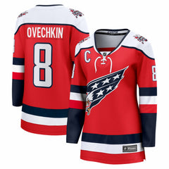 NHL Alexander Ovechkin Washington Capitals Fanatics Women's Alternate Breakaway Player Jersey - Red
