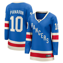 NHL Artemi Panarin New York Rangers Fanatics Women's Centennial Breakaway Jersey - Blue