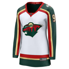 NHL Kirill Kaprizov Minnesota Wild Fanatics Women's 25th Anniversary Breakaway Player Jersey - White