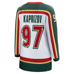NHL Kirill Kaprizov Minnesota Wild Fanatics Women's 25th Anniversary Breakaway Player Jersey - White