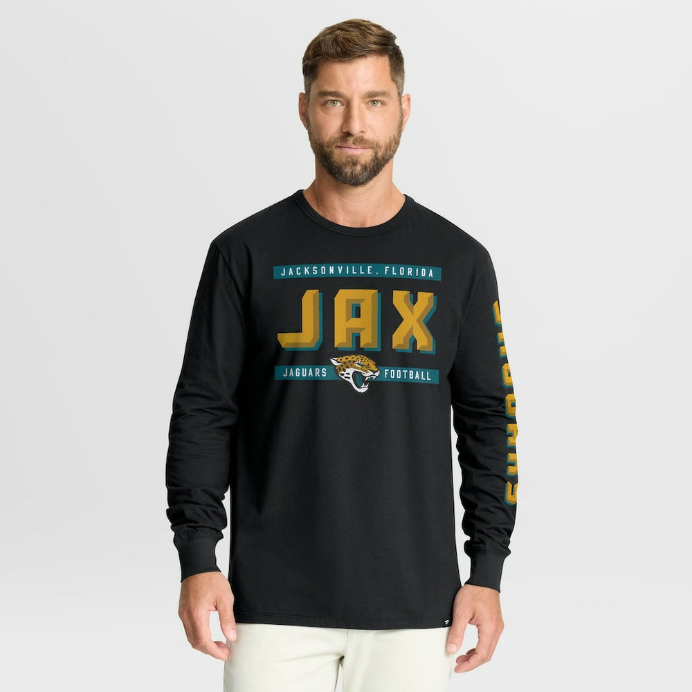 Jacksonville Jaguars Hometown Sweep Legacy Long Sleeve T-Shirt Black