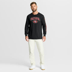 San Francisco 49ers Hometown Sweep Legacy Long Sleeve T-Shirt Black