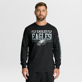 Philadelphia Eagles Hometown Sweep Legacy Long Sleeve T-Shirt Black