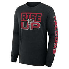 Atlanta Falcons Hometown Sweep Legacy Long Sleeve T-Shirt Black
