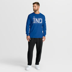 Indianapolis Colts Hometown Sweep Legacy Long Sleeve T-Shirt Royal