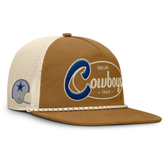 Dallas Cowboys Heritage Adjustable Hat Brown