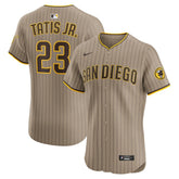 MLB Fernando Tatis Jr. San Diego Padres Nike Alternate Elite Jersey - Sand