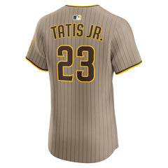 MLB Fernando Tatis Jr. San Diego Padres Nike Alternate Elite Jersey - Sand