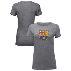 Barcelona 1863FC Women's Color Badge Tri-Blend T-Shirt Heather Gray sale