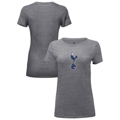 Tottenham Hotspur 1863FC Women's Color Badge Tri-Blend T-Shirt Heather Gray sale