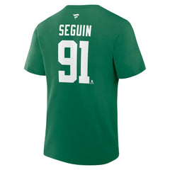 NHL Tyler Seguin Dallas Stars Fanatics Authentic Stack Name & Number T-Shirt - Kelly Green