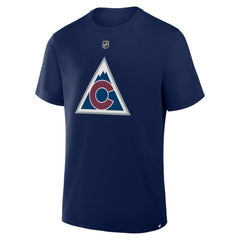 NHL Cale Makar Colorado Avalanche Fanatics Authentic Stack Name & Number T-Shirt - Navy