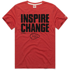 Kansas City Chiefs Homage Unisex 2024 Inspire Change Tri-Blend T-Shirt Red