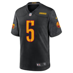 NFL Jayden Daniels Washington Commanders Alternate Game Player Jersey - Black