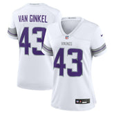 NFL Andrew Van Ginkel Minnesota Vikings Women's Alternate Game Jersey - White