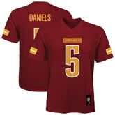 NFL Jayden Daniels Washington Commanders Youth Replica Player Jersey - Burgundy on sale