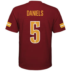 NFL Jayden Daniels Washington Commanders Youth Replica Player Jersey - Burgundy on sale