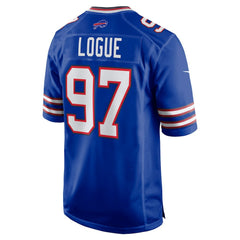 NFL Zion Logue Buffalo Bills Team Game Jersey - Royal