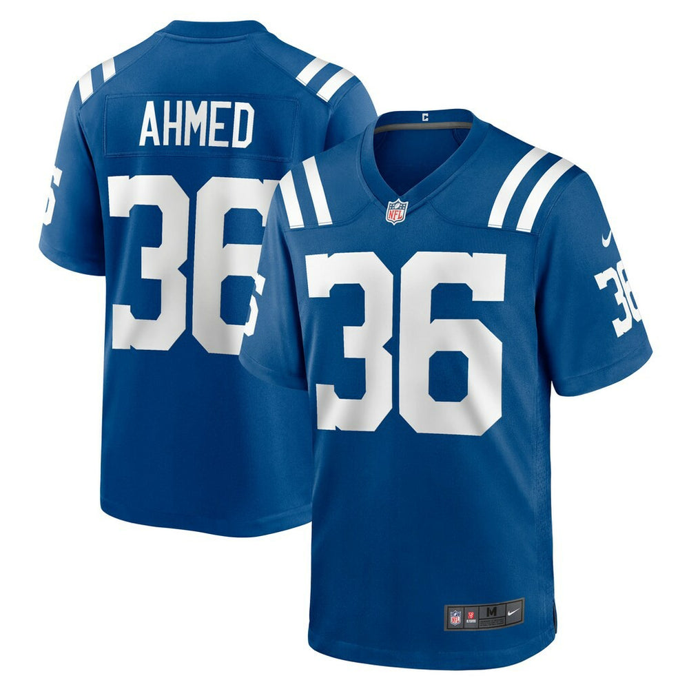 NFL Salvon Ahmed Indianapolis Colts Team Game Jersey - Royal
