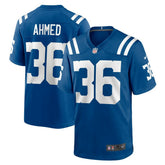 NFL Salvon Ahmed Indianapolis Colts Team Game Jersey - Royal