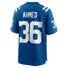 NFL Salvon Ahmed Indianapolis Colts Team Game Jersey - Royal
